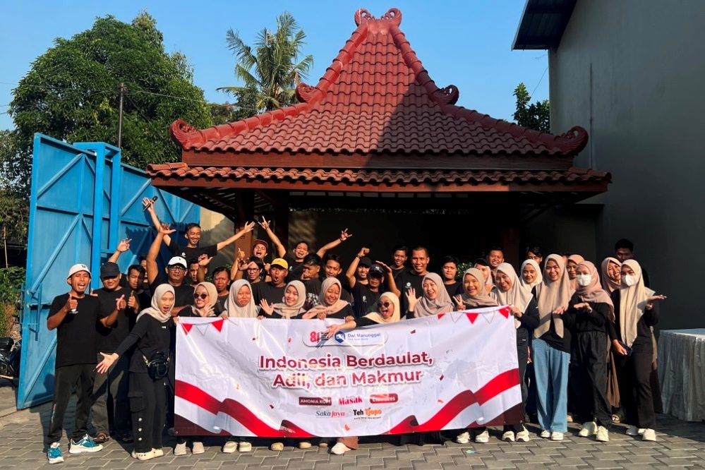 Semarak HUT ke-81 RI, Dwimanunggal Indonesia Gelar Jalan Sehat dan Lomba Voli